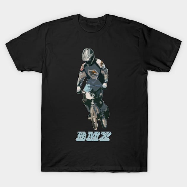 bmx T-Shirt by rickylabellevie